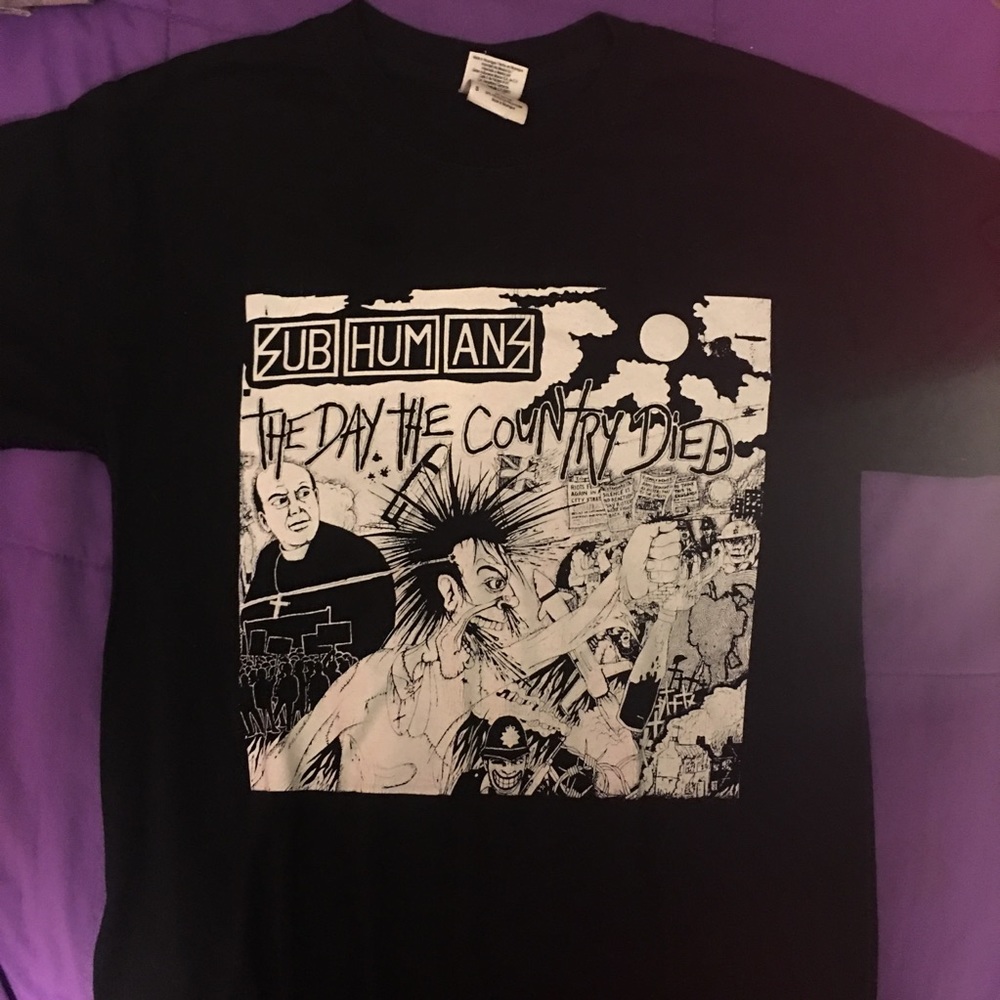 Subhumans t-shirt
